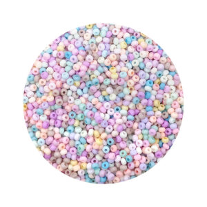 3mm Glass Frosted Beads 24