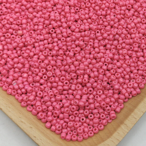 millet beads watermellon red